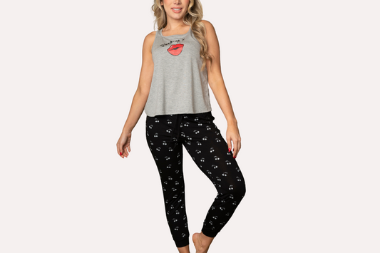 PIJAMA MUSCULOSA CHERRY